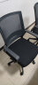 奈高电脑椅经理办公椅人体工学老板椅家用可升降时尚黑色网布转椅 实拍图