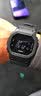卡西欧（CASIO）手表gshock多功能方表善哉同款运动小方块送男朋友日韩表520礼物 DWE-5600HG-1黄金时代主题 实拍图