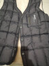 以撒保罗（YISABAOLUO）羽绒马甲男秋冬新款男坎肩男士中老年保暖老人内胆大码羽绒服夹克 859-灰色-加绒款（不含羽绒） L （100-110斤） 实拍图