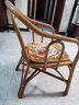 欧呈家具（OUCHENGJIAJU） 欧呈家具藤编椅子靠背椅 阳台客厅卧室矮凳矮椅小藤椅 实拍图