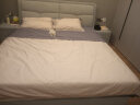 博洋家纺(BEYOND)床上用品 床上四件套 酒店风纯棉套件纯色全棉简约时尚床单被套1.8米床 途220*240cm 晒单实拍图