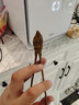祥业大茶夹家用竹制单个功夫茶具配件防滑茶杯茶叶夹子茶镊子茶道工具 竹根-竹制茶夹E款 实拍图