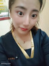 迪梵伦项链女情人节礼物锁骨链吊坠时尚饰品 【免费刻字】星月项链 实拍图