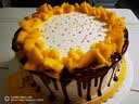焙小爱彩珠糖 糖珠彩塘针 彩糖彩色糖片蛋糕饼干装饰烘焙原料 七彩混色小糖珠70g*1瓶 实拍图
