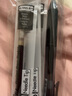 派通（Pentel）速干中性笔BLN-105中性笔针管式0.5按动彩色顺滑速干防滑水笔签字笔学生用刷题考试黑笔bln105笔芯 【组合】黑色+3支黑芯 0.5mm 实拍图