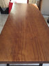 宜朝实木办公书桌电脑桌椅原木整板家用写字书画桌台式双人钢木桌书房 180*75*75cm桌面整板厚度4.5 实拍图