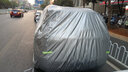 贝路亚车衣全车罩奔驰GLC300L260L GLE350 GLS450 GLA级GLB汽车车套专用 塔纶绸阻燃材质(5年皲裂换新） 2016-18款GLC专用 实拍图