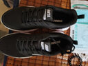 安踏云逸小黑鞋运动鞋男鞋夏季透气软底增高跑步鞋子男休闲旅游鞋减震 【防泼水皮面】黑金5529 40 实拍图