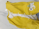 舒贝怡儿童马甲纯棉两面穿婴儿衣服坎肩男女童背心马夹春秋外穿上衣黄73 实拍图