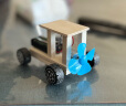 皮皮豆 diy风力汽车风能动力小车steam儿童手工科学实验材料科技小制作小发明拼装男孩新年生日跨年礼物女孩 实拍图