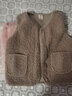 多妙屋女童马甲秋冬装新款儿童背心男童马夹中大童内搭外穿加绒加厚坎肩 麂皮绒内里粉色 81607 秋款 120 实拍图