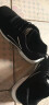 轩途诗休闲鞋女秋季软底透气鞋子女气垫女鞋运动跑步鞋女潮大码健步鞋 1908黑白皮面 38 实拍图