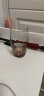 乐美雅家用透明彩色玻璃杯耐热茶杯水杯杯子饮料果汁杯沥水架套装 6只/350ml冰粉萨通高杯 晒单实拍图