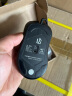 灵蛇（LINGSHE）有线游戏鼠标 电竞发光吃鸡鼠标 高速USB 编织线缆可调节DPI鼠标G90黑色 实拍图