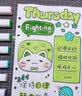 uni三菱【开学季】PX-20 中字油漆笔（浅绿） 2.2-2.8mm（12支装）（可用于汽车补漆） 实拍图