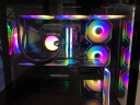 爱国者（aigo）月光宝盒 镜mini 黑色 台式电脑主机箱 支持360水冷/M-ATX主板/双面玻璃海景房/六面快拆 实拍图