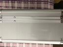 BORY 文件密码箱 手提保险工具箱 手提箱 A4文件箱小号公文箱 银色 铝箱420*300*150MM 实拍图