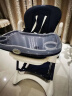 Pouch帛琦 宝宝餐椅  K05plus 便携可折叠婴儿餐桌椅 藏青色 6-36个月 实拍图