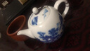 盛天下 景德镇陶瓷青花瓷小茶壶釉中彩过滤泡茶单壶小号功夫茶具手抓壶 山水-青花茶壶-250ML 实拍图