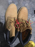 添柏岚（Timberland）踢不烂大黄靴男户外休闲经典牛皮防水马丁靴 10061 小麦色 10H/44.5 实拍图