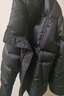 太平鸟男装羽绒服【余三火同款】轻暖连帽短款冬宽松面包服 黑色 3XL  实拍图