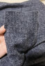 CARBINEER高领羊绒衫男 纯色打底衫秋冬季加厚保暖双翻领毛衣男 JXB351688 深灰 170/L 实拍图