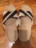 熙慕莱亚麻拖鞋男士凉拖鞋女家居鞋棉麻情侣凉鞋男防滑四季夏 咖啡色(男鞋) 42-43 码【28】男 实拍图