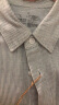 无印良品 MUJI 男式 木棉混 双层纱织 立领 长袖衬衫衬衣外套 米白色 XS(160/80A) 晒单实拍图