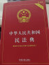 民法典2024正版全套及司法解释 中华人民共和国民法典、宪法、刑法、民事诉讼法 实用版（根据民法典合同编通则司法解释全新修订）刑法修正案十二 民法典【实用版】 实拍图