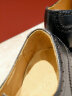 THOM WILLS布洛克皮鞋男内增高手工雕花商务男士正装德比鞋秋季新款 黑色小牛D321-1 6.5 /39码 晒单实拍图