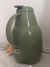 费尼克（FEENIK）保温壶家用保温瓶大容量暖水壶玻璃内胆热水瓶茶瓶咖啡壶保温水壶 莫兰迪绿1.5L 实拍图