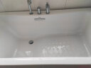 安华浴缸亚克力成人家用泡澡池浴室沐浴方形浴池独立大浴缸1.6米 实拍图