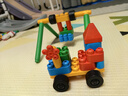 Hape polym积木 柔性进口大颗粒拼插1-3男女小孩玩具儿童节礼物 游乐场套装（110颗粒）破损盒 实拍图