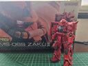 万代（BANDAI） 高达拼装模型 RG 1/144  机动战士机器人金刚玩具 男生礼物 RG 02 夏亚红扎古 　拼装模型 实拍图