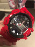 卡西欧(CASIO) 男表G-SHOCK蓝牙音乐运动防水潮流手表 红色GBA-400-4A 晒单实拍图