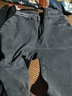 舻白牛仔裤男2022春秋款潮流帅气修身小脚九分裤男士弹力百搭休闲长裤 9250款灰+520款黑（两件装） 32 实拍图