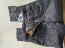 洛夫伦中老年大码羽绒裤男加厚内外穿保暖裤爸爸冬装打底裤宽松高腰裤子 黑色 3XL （140斤-150斤） 实拍图