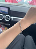 黛瑞思轻奢手链女999足银新款时尚饰品七夕情人节送女友老婆生日礼物 海洋之心奥地利白钻手链豪华礼盒 实拍图