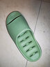 麦乐朵浴室拖鞋女夏天家居家用室内卫生间洗澡漏水镂空速干防滑凉拖鞋男 橙色【【漏水加厚底】 37-38码 实拍图