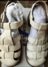森达（SENDA）复古罗马鞋夏季新商场同款时尚猪笼鞋粗跟凉鞋SNR01BL3【预售】 米白 37 晒单实拍图