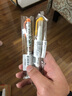 斑马牌（ZEBRA）双头荧光笔 彩虹色手账笔 学生重点划线笔标记笔 Brush柔和色系列 WFT8 金色 实拍图