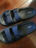 海澜之家（HLA）男鞋时尚透气户外休闲凉拖鞋舒适增高HAALXM2ACp0037 黑色41 实拍图