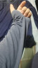【无痕内衣】80S莫代尔男士内衣秋衣秋裤男套装薄款修身打底棉毛衫超薄紧身圆领线衣线裤全套男秋冬季 莫代尔无痕套装-圆领铂灰 3XL/185推荐170-190斤 实拍图