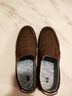 鮟鱇 潮流男鞋休闲鞋爸爸鞋老北京布鞋防滑透气软底AK33355 咖色 44  实拍图