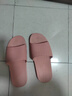 乐拖浴室拖鞋男夏季室内家用洗澡防滑情侣居家居软底简约凉拖鞋女夏天 虾粉色 38-39 (适合37-38的脚穿) 实拍图