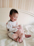 小素材儿童内衣纯棉套装宝宝婴儿睡衣薄款秋衣秋裤男童女童春秋衣服夏季 甜心果果套头粉 100 实拍图