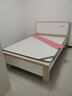 首年全实木床轻奢床现代简约主卧双人床白色高箱储物婚床卧室家具 静音床+乳胶床垫 1.5米*2米框架款 实拍图