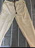 顶峰保罗（Dingfengbaoluo）港风休闲裤男秋季直筒日系文艺简约百搭纯色长裤子2507卡其XL 实拍图