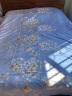 罗莱家纺床笠四件套纯棉 被套被罩床上用品 紫 1.8米床220*250cm 实拍图
