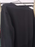 罗蒙（ROMON）卫衣男士圆领外套2024年春季新款中青时尚百搭纯色上衣 8599HP黑色 175 实拍图